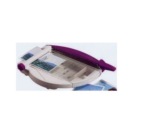 Purple Cows Multi Cutter Personal Guillotine Cutter A5 Cold Laminating Desk Org