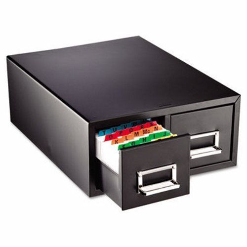 Steelmaster Drawer Card Cabinet Holds 3,000 4 x 6 cards (MMF263F4616DBLA)