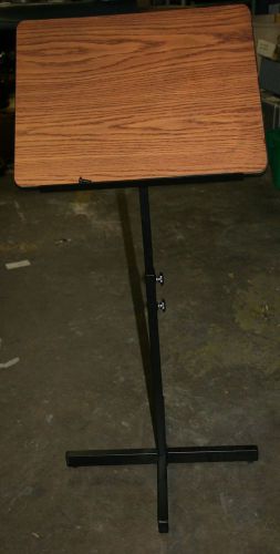 Safco adjustable speaker stand podium 8921mo for sale