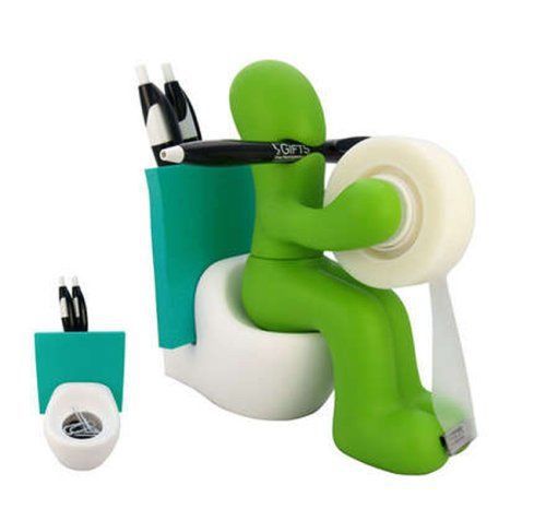 New ricsb  the butt  office supply station desk accessory holder  green for sale