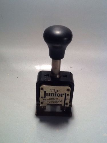 Vintage The Junior Numbering Stamp