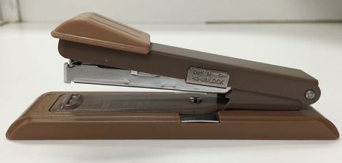 Vintage Brown And Tan Bostitch Stapler B 8 Retro Office Desk