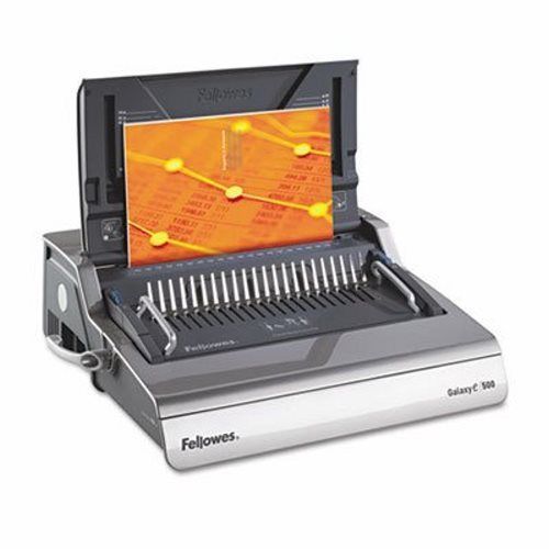 Fellowes Galaxy Comb Binding System, 500 Sheets, Gray (FEL5218301)