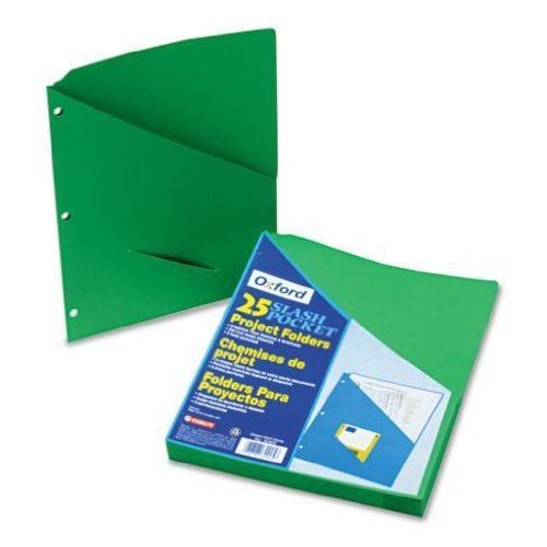 Pendaflex 32925 Pendaflex Essentials Slash Pocket Project Folders, Jacket, Ltr,