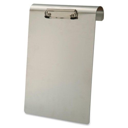 Tatco Curved Top Hanging Clipboard - 0.50&#034; Capacity - Aluminum - (tco50510)