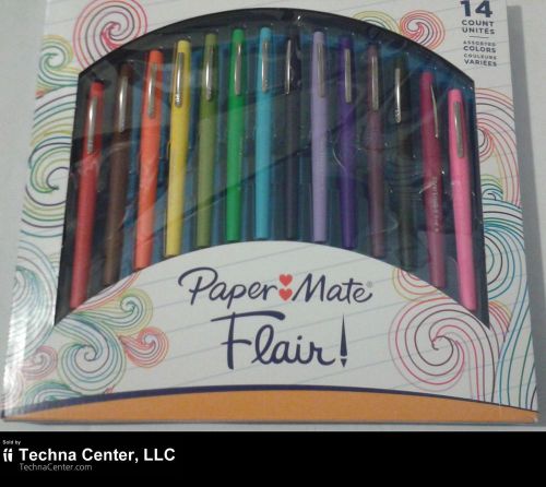 Paper Mate Flair, 14 Count, Assorted Colors