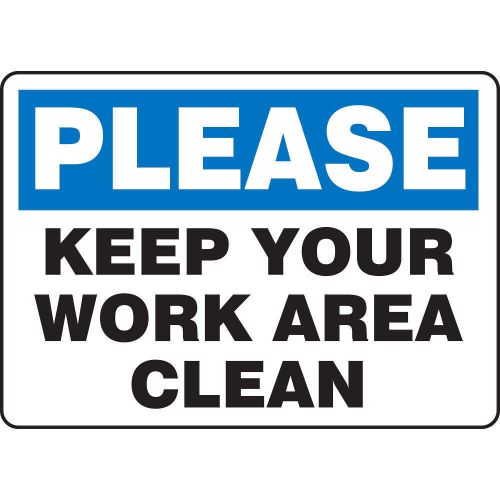 Maintenance sign, 7 x 10in, bl and bk/wht mhsk928vp for sale