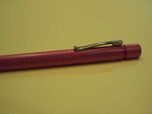 FABER CASTELL  GRIP MECHANICAL PENCIL PINK 0.7 OFFICE SCHOOL WRITTING