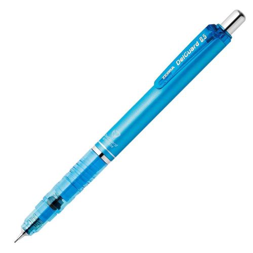 Zebra delguard mechanical pencil 0.5mm - light blue body for sale