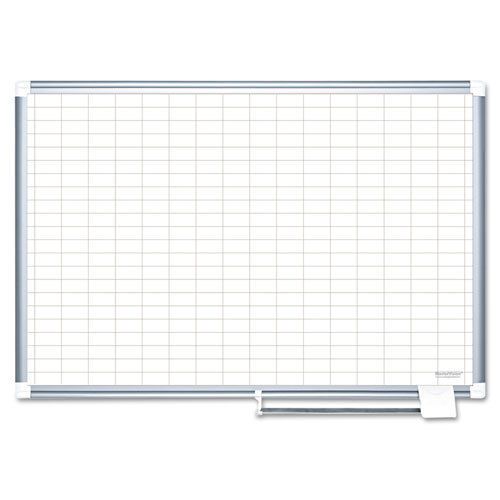 MasterVision MasterVision Grid Platinum Plus Dry Erase Board, - BVCCR0630830