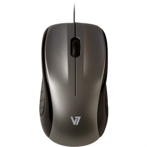 V7 keyboards &amp; mice mv3010010-sil-5nb 3btn usb wired optical mouse for sale