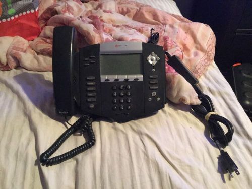 Polycom soundpoint IP 550 IP550 Landline Phone Telephone  Works Perfectly!