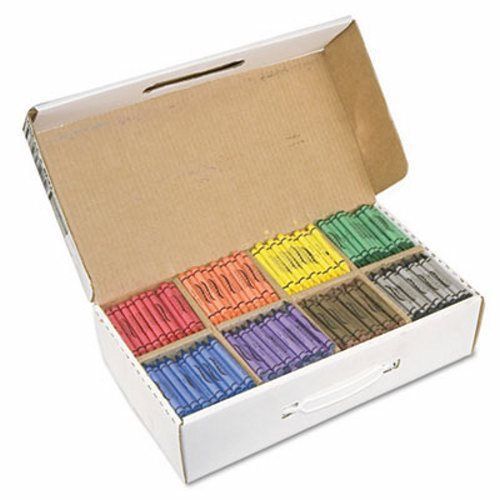 Prang crayons made with soy, 100 each of 8 colors, 800/carton (dix32350) for sale