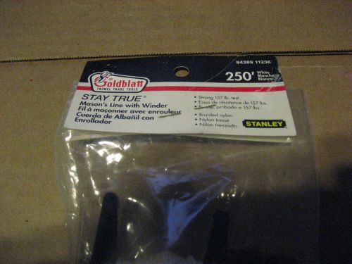 Stanley 250&#039; mason&#039;s line with winder 3rolls (aa8977-3) for sale