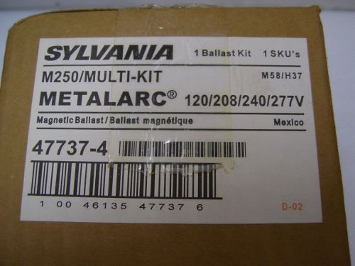 New sylvania 47737-4 m250 multi- kit m58/h37 metalarc magnetic ballast for sale