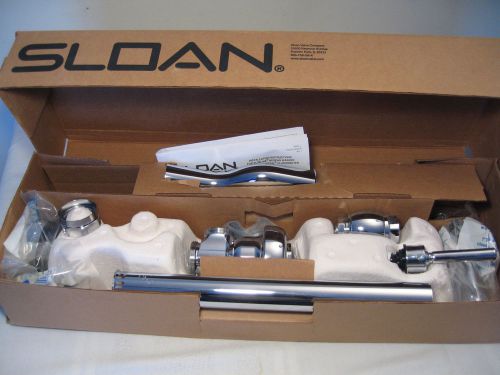 SLOAN FLUSHOMETER MODEL 1150 - 1.6 DUAL FILTERED BEDPAN WASHER CHROME EXPOSED