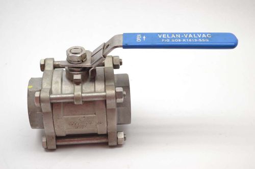 VELAN S08-K1813-SSG 1000WOG CF8M 2 IN PNEUMATIC BALL VALVE B389779