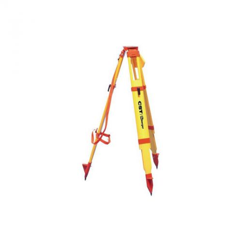 Cst/berger wood/fiberglass dual clamp tripod(orange) 60-wdf20mx-o new for sale