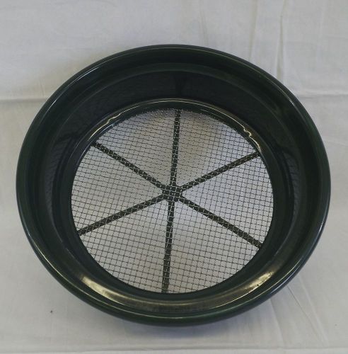 New Gold Panning Gold Pan Mining Sifting Pan With 1/4&#034; Mesh Net 13 1/4&#034; Round