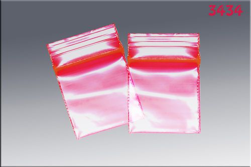 ZipLock baggies .34 x .34 (1000/pack) by Apple - Red