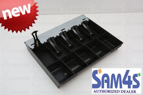 Samsung sam4s cash drawer insert money tray - 5 bills and 5 coins for sale