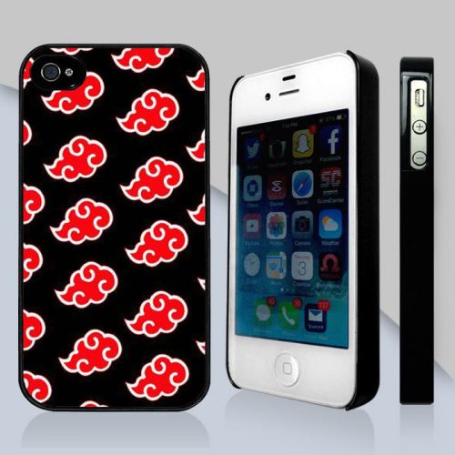 akatsuki pattern naruto Cases for iPhone iPod Samsung Nokia HTC