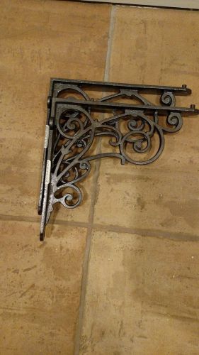 2 Cast Iron Anthropologie Shelf Brackets