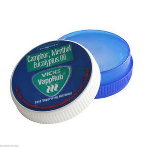 Vicks vaporub decongestant vaporizing ointment for cold cough 10 g for sale