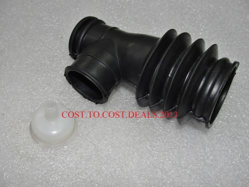 LAMBRETTA CARBURETTOR AIR HOSE PIPE RUBBER WITH PLASTIC AIR CAP LI SERIES 1 2