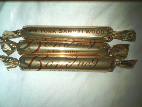 LOT OF 3-Bond No. 9- NEW YORK SANDALWOOD - EDP Spray Samples -NEW! +FREE SAMPLE!