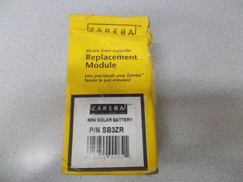 Zareba Electric Fence Controller Replacement Module Mini Solar Battery SB3ZR