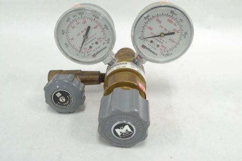 MATHESON 3122-500 COMPRESSED GAS 3000PSI 1/4 IN PNEUMATIC REGULATOR B331149