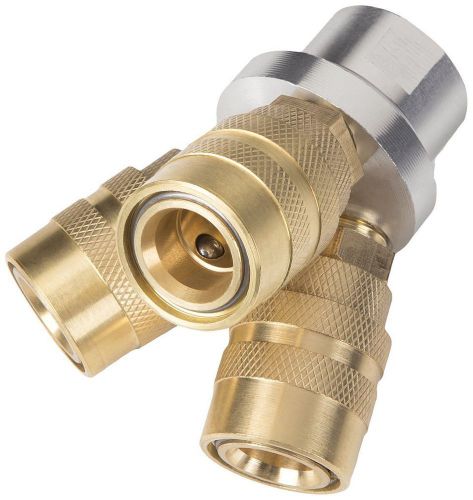 NEW TEKTON 47290 3-Way Quick Connect Air Hose Splitter Manifold, 1/4-Inch NPT