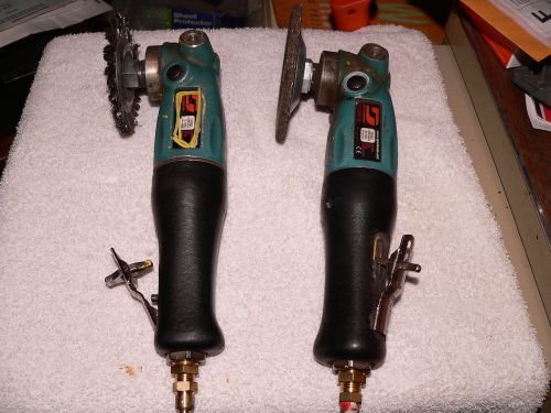 Pair of Dyanbrade 52632 Pneumatic Grinders