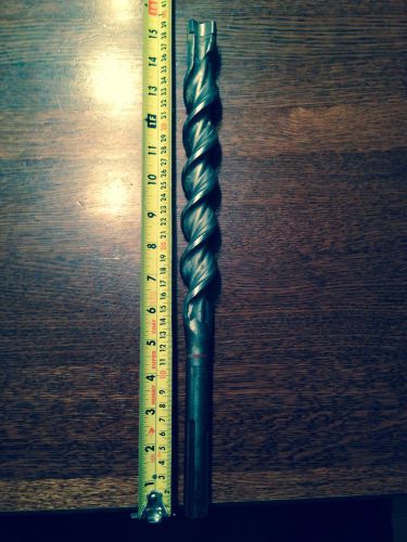 Hilti Hammer Drill Bit 1 1/4 Y by 15&#034; long Concrete Masonry. SDS Max Drive