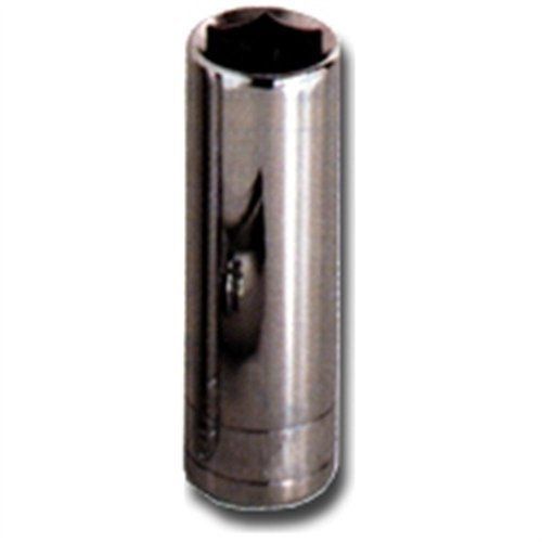 S K Hand Tools 41916 1/4&#034; Drive 6 Point Deep Socket 1/2&#034;