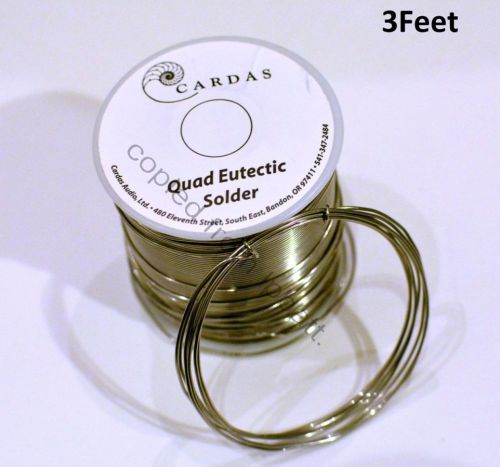 Cardas quad eutectic solder - 3 ft. length for sale