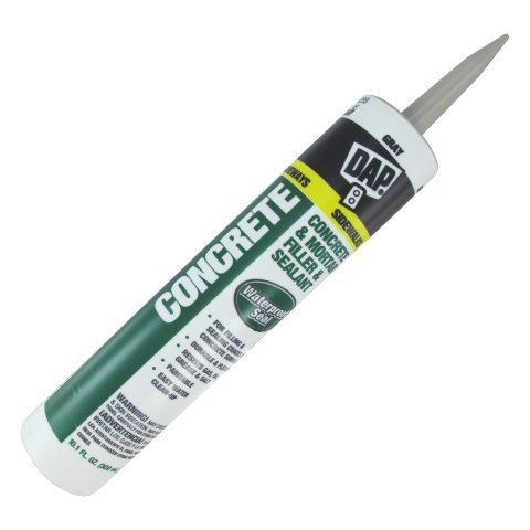 10.1 oz. Cartridge Gray Watertight Concrete Filler &amp; Sealant