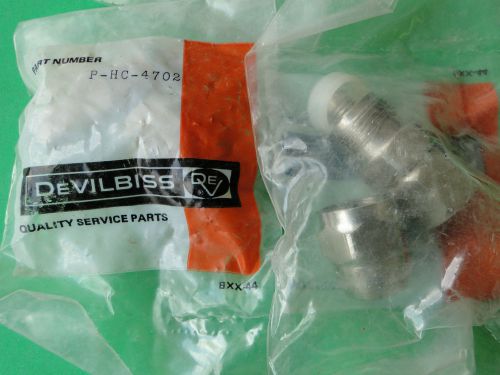 DeVilBiss Hose Couplings 2 Packages P-HC-4702