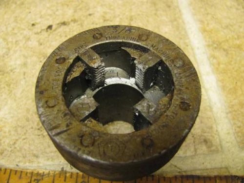 Vintage Toledo no 00  Ratchet 3/4&#034; Die Head Pipe Threader