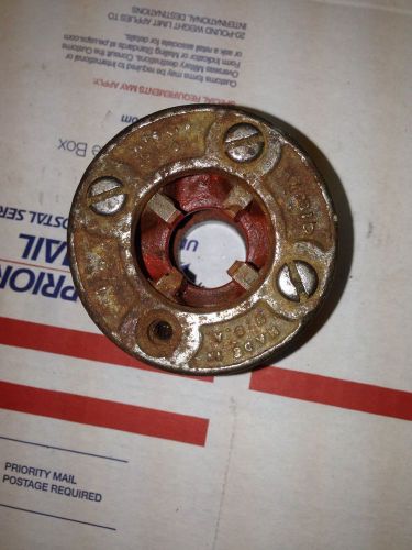 RIDGID 00-R RACHET PIPE THREADER DIE&#039;S SIZES 1/2&#034; Drive