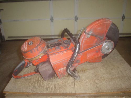 Vintage Homelite XL-98 Concrete Cut-Off Saw W/12 inch Blade