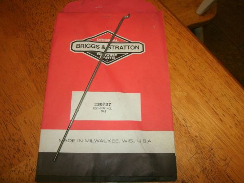 Vintage NOS Briggs &amp; Stratton Engine Control Rod #230737