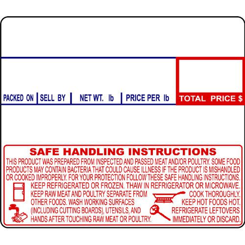 CAS 8030 Label