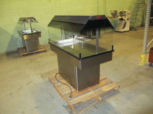 AMERIDISER 4&#039; HEATED ROTISSERIE CHICKEN ISLAND HEN HOUSE GROCERY