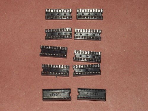 NEW - AUGAT INTEGRATED CIRCUIT 20 PIN DIP SOCKETS