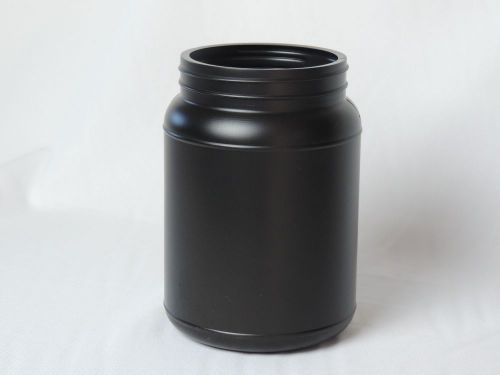 Black HDPE Container 2000cc