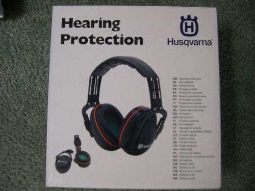 Husquarna helmet mount ear muffs new