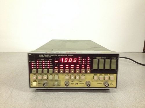 HP Hewlett Packard 8116A 50MHz Pulse Function Generator