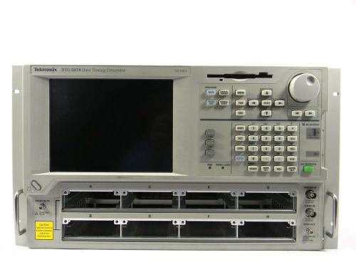 Tektronix dtg5078  data timing generator mainframe 30 day warranty for sale